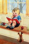 Good Book and a Bite of Apple-Mildred Plew Merryman-Art Print