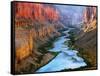 Mile 52 Colorado River-John Gavrilis-Framed Stretched Canvas