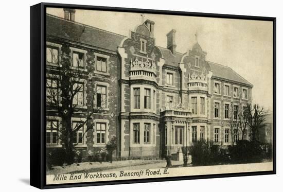 Mile End Old Town Workhouse, East London-Peter Higginbotham-Framed Stretched Canvas