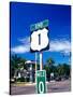 Mile Marker 0, Key West, Florida Keys, Florida, USA-Terry Eggers-Stretched Canvas