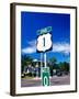 Mile Marker 0, Key West, Florida Keys, Florida, USA-Terry Eggers-Framed Photographic Print