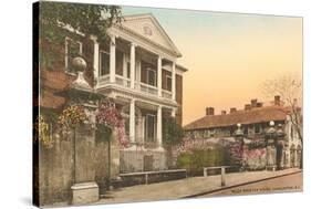 Miles Brewton House, Charleston-null-Stretched Canvas