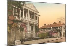 Miles Brewton House, Charleston-null-Mounted Art Print