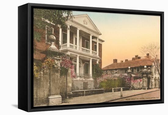 Miles Brewton House, Charleston-null-Framed Stretched Canvas