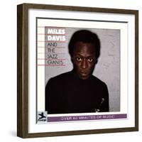 Miles Davis All-Stars - Miles Davis and the Jazz Giants-null-Framed Art Print