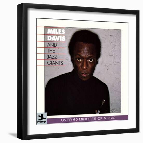Miles Davis All-Stars - Miles Davis and the Jazz Giants-null-Framed Art Print