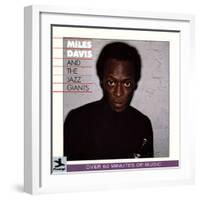 Miles Davis All-Stars - Miles Davis and the Jazz Giants-null-Framed Art Print