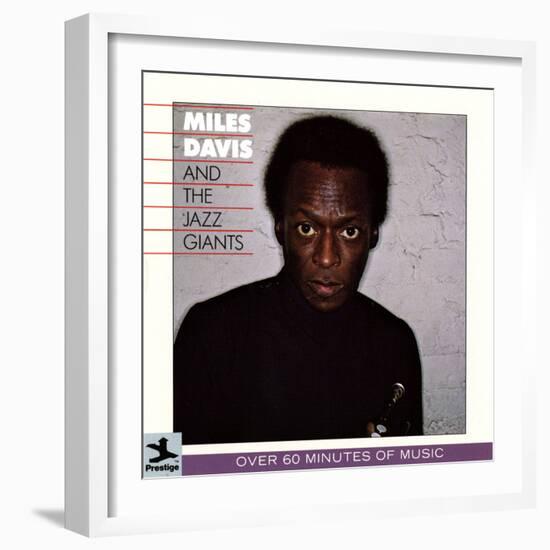 Miles Davis All-Stars - Miles Davis and the Jazz Giants-null-Framed Art Print