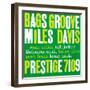 Miles Davis - Bags Groove-null-Framed Art Print