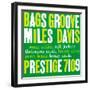 Miles Davis - Bags Groove-null-Framed Art Print