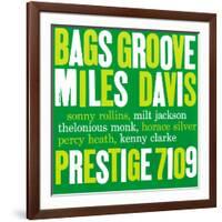 Miles Davis - Bags Groove-null-Framed Art Print