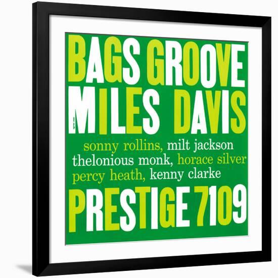 Miles Davis - Bags Groove-null-Framed Art Print