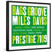 Miles Davis - Bags Groove-null-Framed Art Print