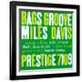 Miles Davis - Bags Groove-null-Framed Art Print