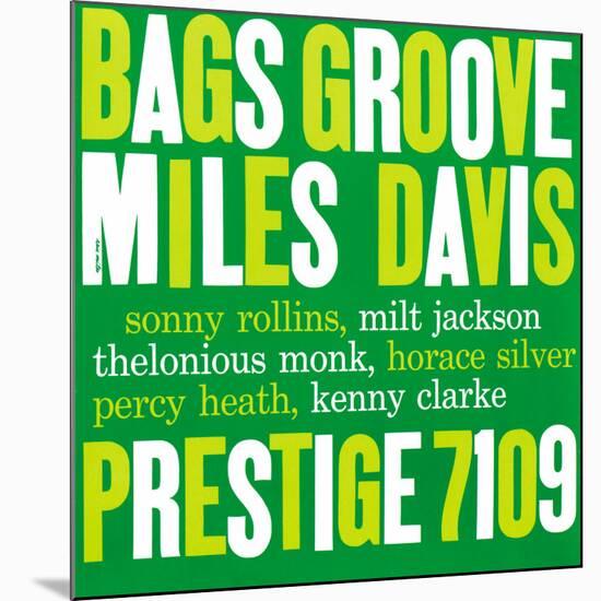 Miles Davis - Bags Groove-null-Mounted Art Print