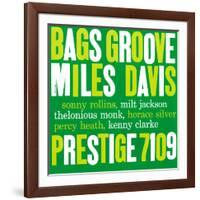 Miles Davis - Bags Groove-null-Framed Art Print