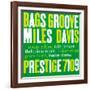 Miles Davis - Bags Groove-null-Framed Art Print