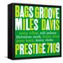 Miles Davis - Bags Groove-null-Framed Stretched Canvas