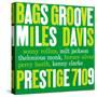 Miles Davis - Bags Groove-null-Stretched Canvas