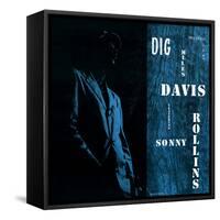 Miles Davis featuring Sonny Rollins - Dig-null-Framed Stretched Canvas