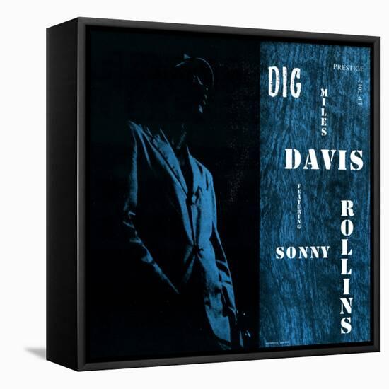 Miles Davis featuring Sonny Rollins - Dig-null-Framed Stretched Canvas