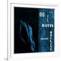 Miles Davis featuring Sonny Rollins - Dig-null-Framed Art Print