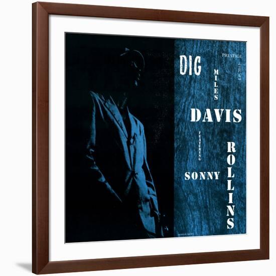 Miles Davis featuring Sonny Rollins - Dig-null-Framed Art Print