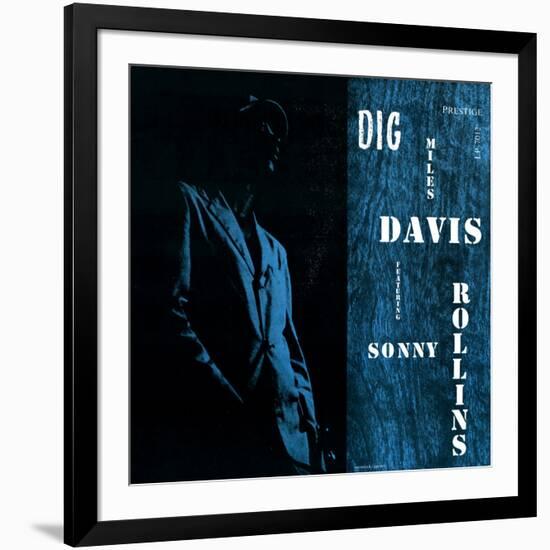 Miles Davis featuring Sonny Rollins - Dig-null-Framed Art Print