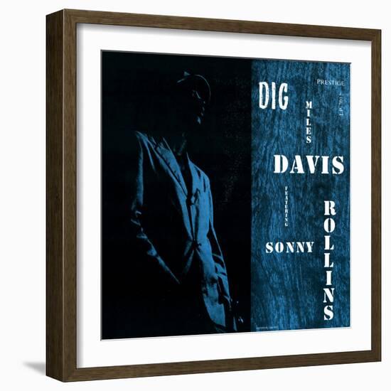 Miles Davis featuring Sonny Rollins - Dig-null-Framed Art Print