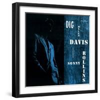 Miles Davis featuring Sonny Rollins - Dig-null-Framed Art Print