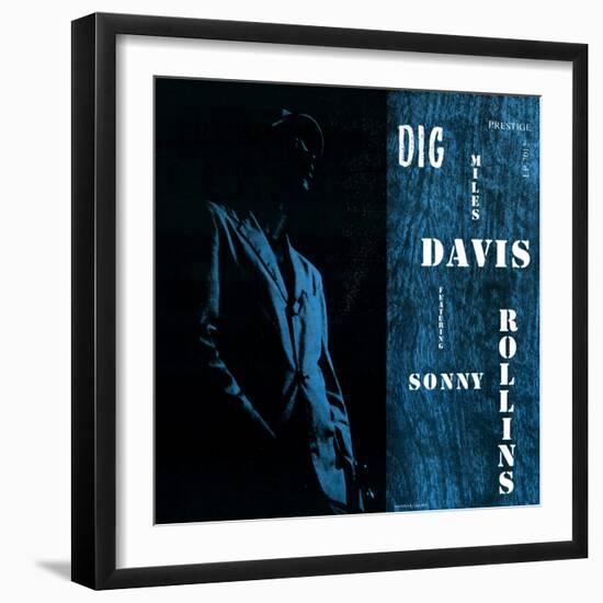 Miles Davis featuring Sonny Rollins - Dig-null-Framed Art Print