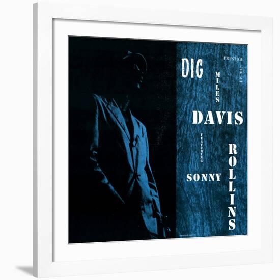 Miles Davis featuring Sonny Rollins - Dig-null-Framed Art Print