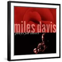 Miles Davis - Miles Davis Plays for Lovers-null-Framed Art Print