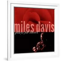 Miles Davis - Miles Davis Plays for Lovers-null-Framed Art Print