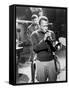 Miles Davis Performing in 1960-null-Framed Stretched Canvas