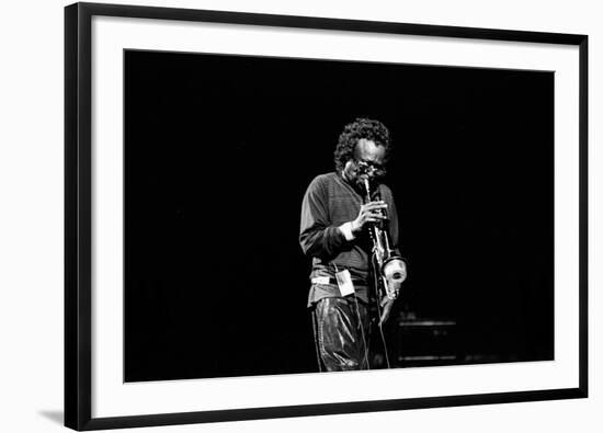 Miles Davis, Rfh, London, 1989-Brian O'Connor-Framed Photographic Print