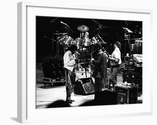 Miles Davis, Royal Festival Hall, London, 1987-Brian O'Connor-Framed Photographic Print