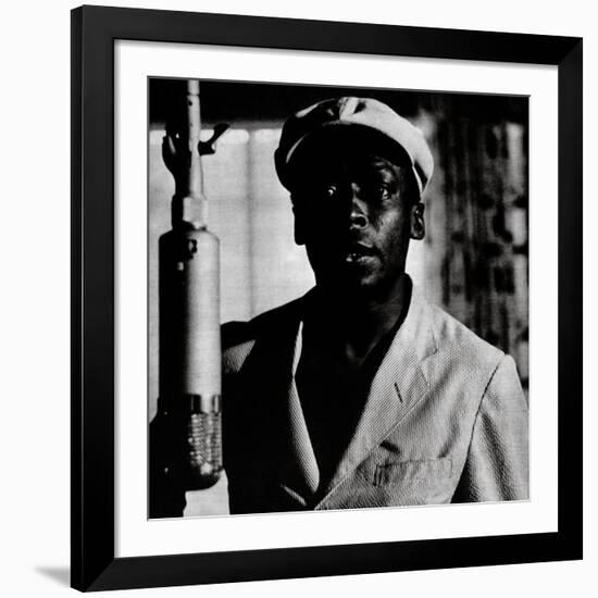 Miles Davis - The Musings of Miles-null-Framed Art Print