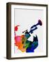 Miles Davis Watercolor-Lana Feldman-Framed Art Print