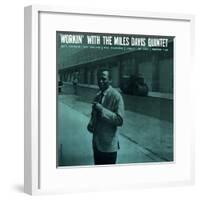 Miles Davis - Workin' with the Miles Davis Quintet-null-Framed Art Print