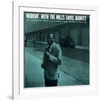 Miles Davis - Workin' with the Miles Davis Quintet-null-Framed Art Print