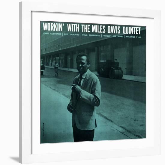 Miles Davis - Workin' with the Miles Davis Quintet-null-Framed Art Print