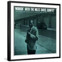 Miles Davis - Workin' with the Miles Davis Quintet-null-Framed Art Print