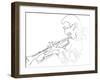 Miles Davis-Logan Huxley-Framed Art Print