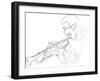 Miles Davis-Logan Huxley-Framed Art Print