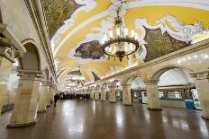 Kiev Metro Station, Moscow, Russia, Europe-Miles Ertman-Photographic Print