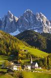 St. Magdalena, Val Di Funes, Trentino-Alto Adige, Dolomites, South Tyrol, Italy, Europe-Miles Ertman-Photographic Print