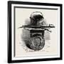 Miles Standish' S Sword, Pot, and Platter, Preserved in Pilgrim Hall, New Plymouth, USA, 1870S-null-Framed Giclee Print