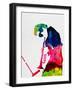 Miles Watercolor-Lana Feldman-Framed Art Print