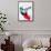 Miles Watercolor-Lora Feldman-Framed Stretched Canvas displayed on a wall